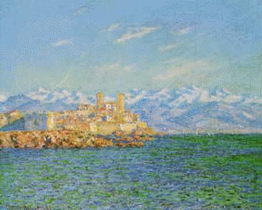 Claude Monet Old Fort at Antibes